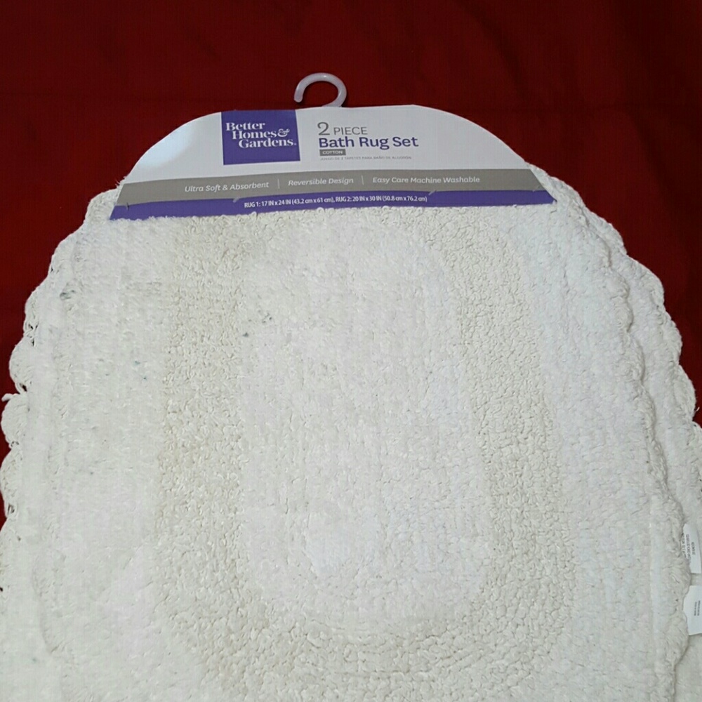 2 piece Bath Rug Set